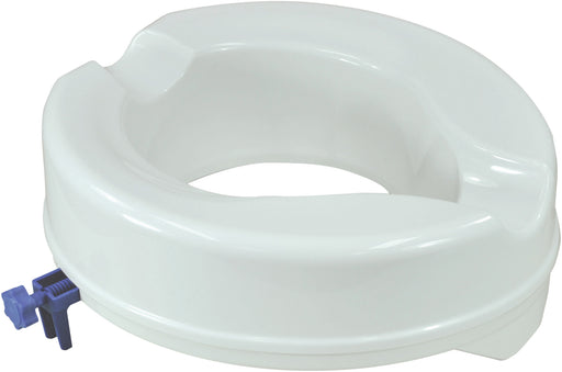 Senator Plastic Raised Toilet Seat 4″ / 100mm depth (no lid) from Mobility 2 You - Mobility 2 You.