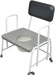 Dorset Devon and Suffolk Heavy Duty Commode – White / Grey from Mobility 2 You - Mobility 2 You.
