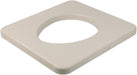 Replacement Plastic Seat For The Linton & Lenham Mobile Commode Grey from Mobility 2 You - Mobility 2 You.