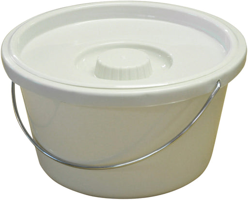 7.5L Commode Bucket and Lid from Mobility 2 You - Mobility 2 You.