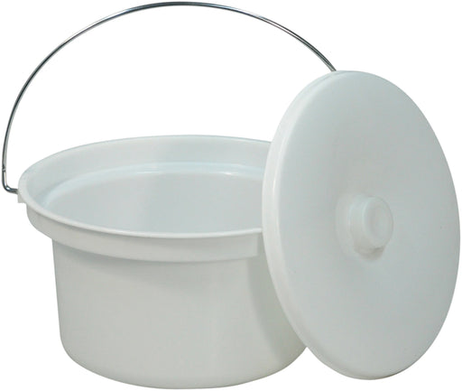 5 L Commode Bucket and Lid from Mobility 2 You - Mobility 2 You.