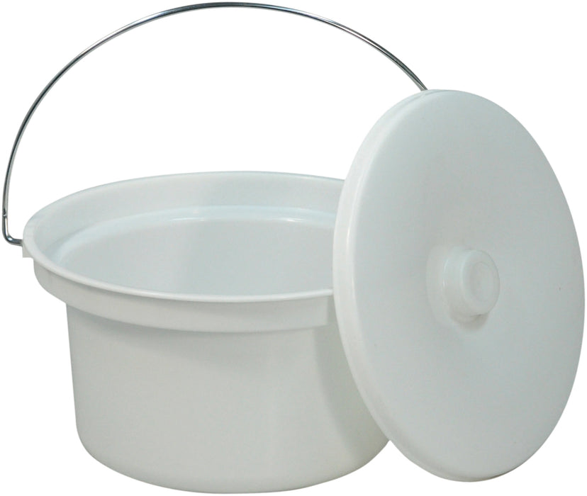 5 L Commode Bucket and Lid from Mobility 2 You - Mobility 2 You.
