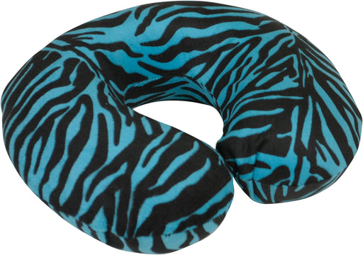 Spare Cover for Blue Memory Foam Neck Cushion Zebra from Mobility 2 You - Mobility 2 You.