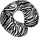 Spare Cover for Blue Memory Foam Neck Cushion Zebra Print from Mobility 2 You - Mobility 2 You.