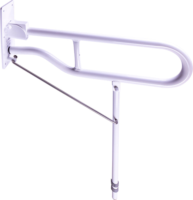 Solo Hinged Arm with Back Plate and Leg 650mm from Mobility 2 You - Mobility 2 You.