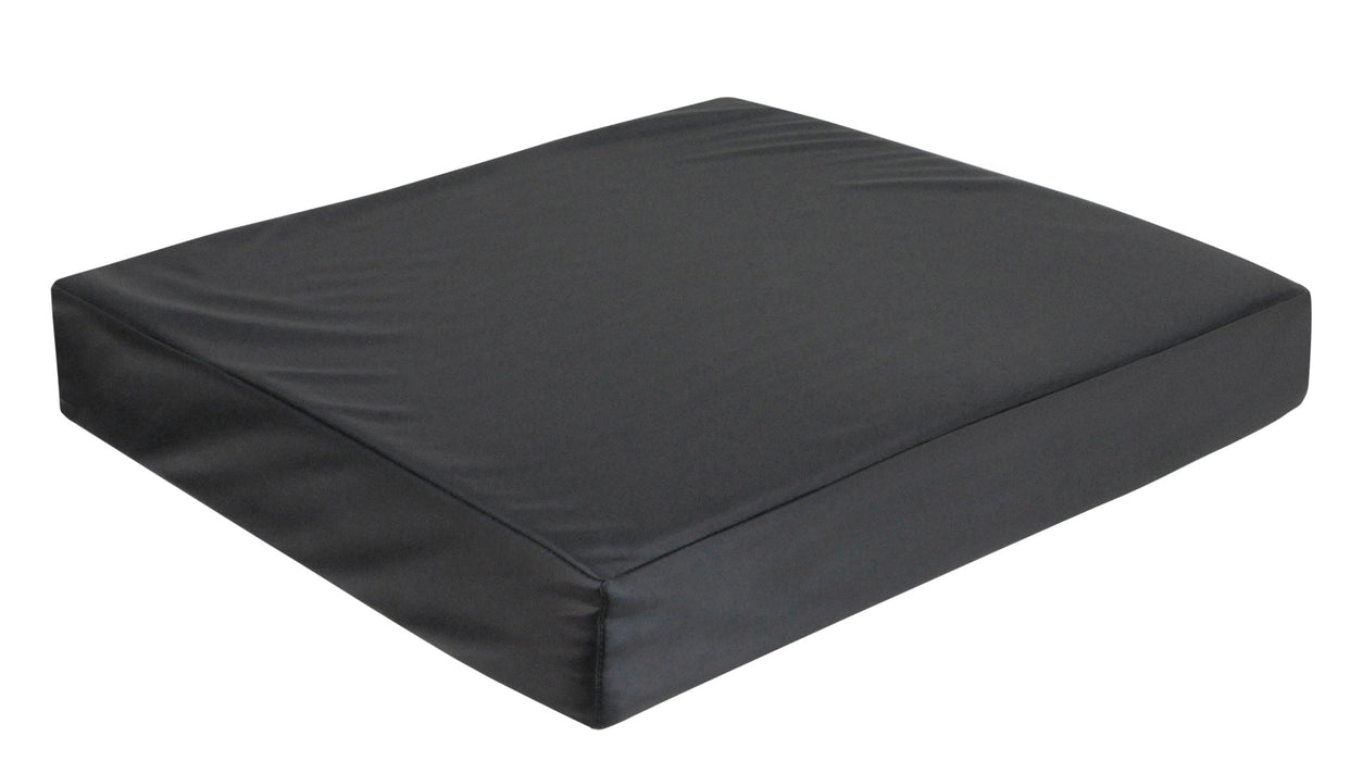 Vinyl Wheelchair Cushion with Memory Foam Size 406x406x75 mm (16x16x3 inches) from Aidapt - Mobility 2 You.
