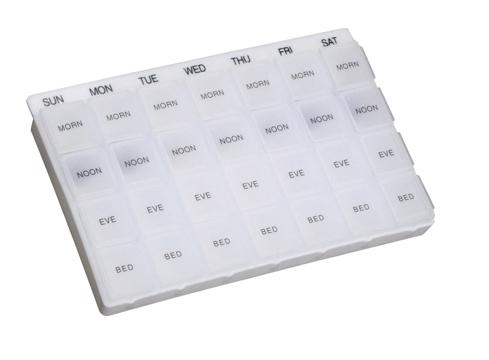 Week Day Multi Pill Dispenser from Aidapt - Mobility 2 You.