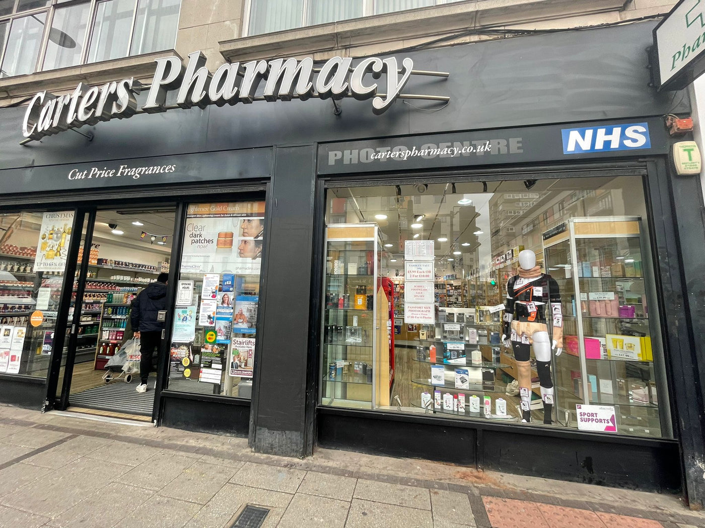 Carters Chemist Wembley High Road - Local Mobility and Disability Equipment Shop in Wembley, Middlesex. Mobility2You Hub offering walking sticks, crutches and sports injury recovery supports & bandages.