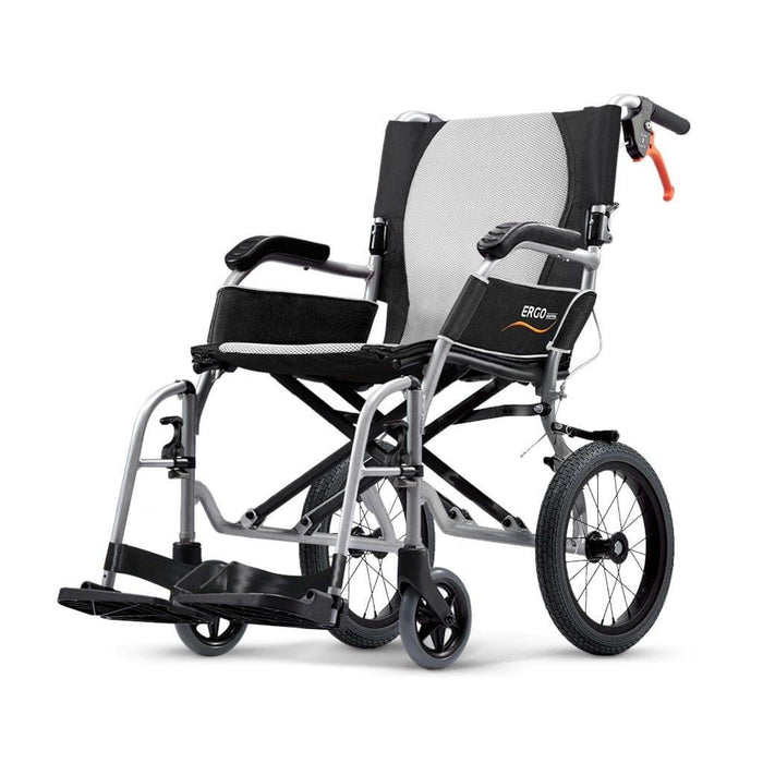 Karma Ergo Lite 2 Tall Transit Wheelchair – 16" Seat