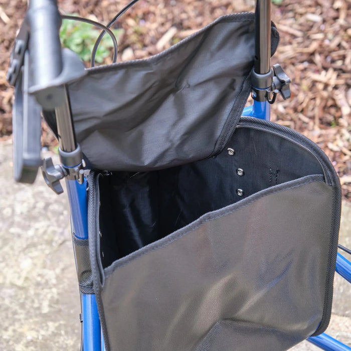 3 Wheel Steel Rollator & Lockable Brakes + Free walking Stick from Online Exclusive - Mobility 2 You.