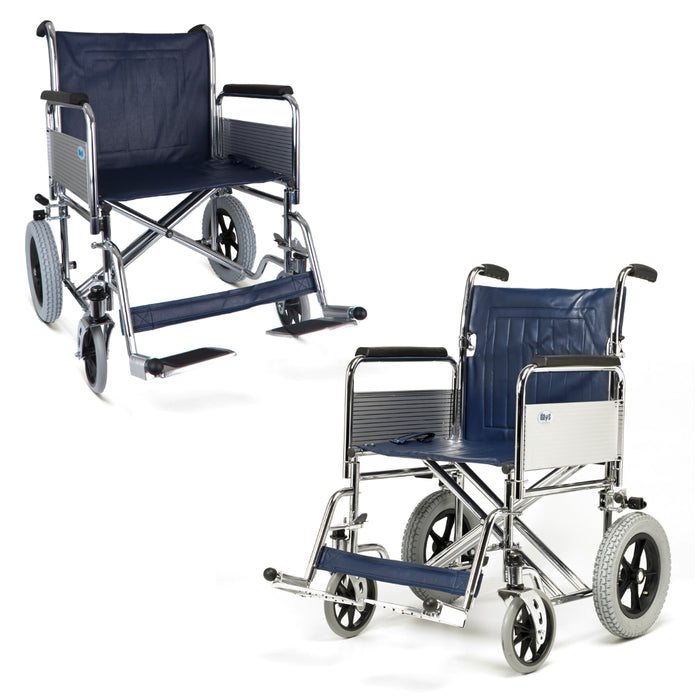 Days Heavy Duty Transit Wheelchair  ( 20" - 22" Seat size)