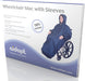 Wheelchair Mac with Sleeves Blue from Mobility 2 You - Mobility 2 You.
