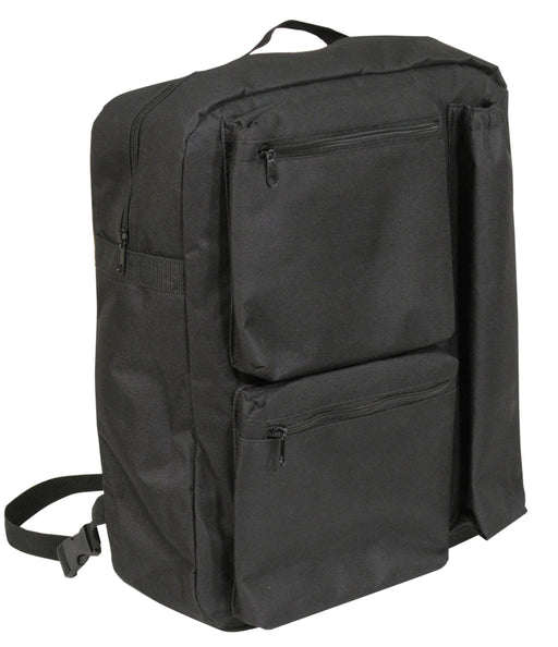 Deluxe Lined Scooter Crutch Bag Black from Mobility 2 You - Mobility 2 You.