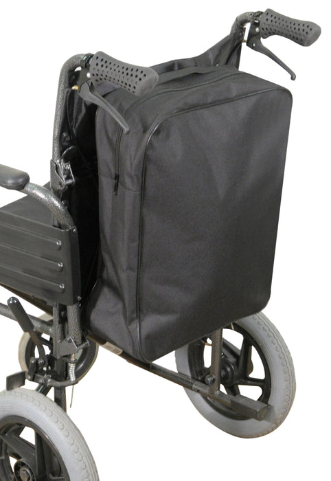 Deluxe Lined Scooter Crutch Bag Black from Mobility 2 You - Mobility 2 You.
