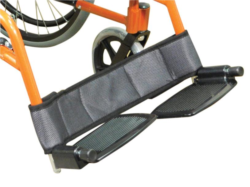 Deluxe Lightweight Self Propelled Aluminium Orange Wheelchair from Mobility 2 You - Mobility 2 You.