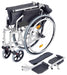 Deluxe Lightweight Self Propelled Aluminium Blue Wheelchair from Mobility 2 You - Mobility 2 You.