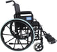Self Propelled Steel Transit Black Chair from Mobility 2 You - Mobility 2 You.