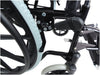 Self Propelled Steel Transit Black Chair from Mobility 2 You - Mobility 2 You.