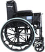 Self Propelled Steel Transit Black Chair from Mobility 2 You - Mobility 2 You.