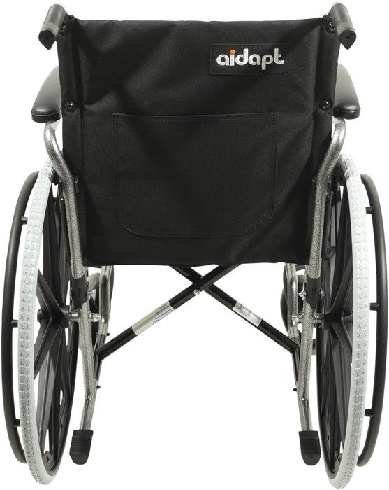 Self Propelled Steel Transit Chair -Hammered from Mobility 2 You - Mobility 2 You.