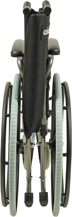 Self Propelled Steel Transit Chair -Hammered from Mobility 2 You - Mobility 2 You.