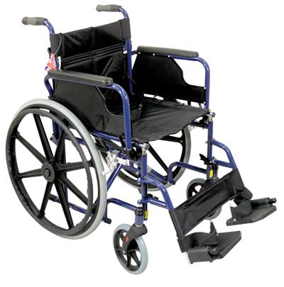 Deluxe Self Propelled Steel Wheelchair from Mobility 2 You - Mobility 2 You.