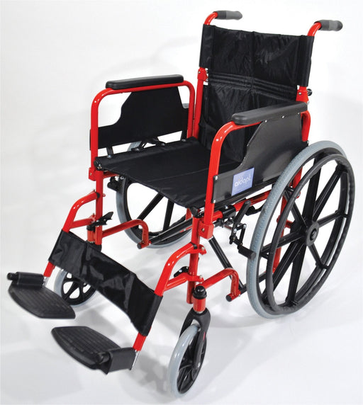 Deluxe Self Propelled Steel Wheelchair from Mobility 2 You - Mobility 2 You.