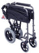 Compact Transport Aluminium Wheelchair Hammered Effect from Mobility 2 You - Mobility 2 You.