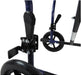 Steel Compact Transport Blue Wheelchair from Mobility 2 You - Mobility 2 You.