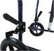 Steel Compact Transport Blue Wheelchair from Mobility 2 You - Mobility 2 You.