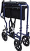 Steel Compact Transport Blue Wheelchair from Mobility 2 You - Mobility 2 You.