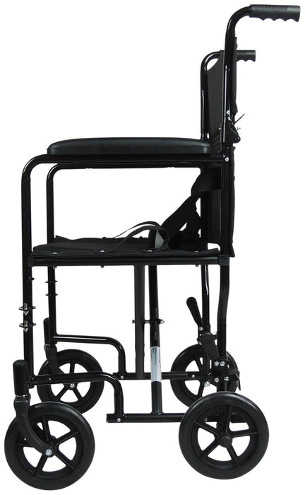 Aluminium Compact Transport Hammered Wheelchair from Mobility 2 You - Mobility 2 You.