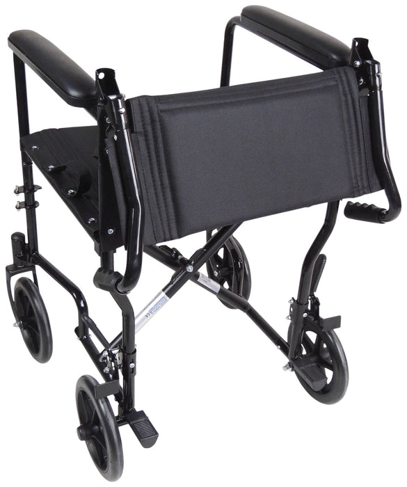 Aluminium Compact Transport Hammered Wheelchair from Mobility 2 You - Mobility 2 You.