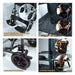 Aluminium Compact Transport Black Wheelchair from Mobility 2 You - Mobility 2 You.