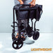 Aluminium Compact Transport Black Wheelchair from Mobility 2 You - Mobility 2 You.