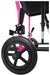 Aluminium Compact Transport Pink Wheelchair from Mobility 2 You - Mobility 2 You.