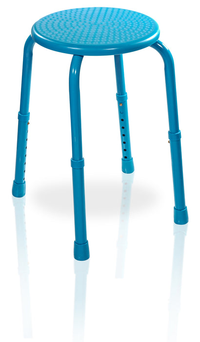 Multi-Purpose Adjustable Stool Blue from Mobility 2 You - Mobility 2 You.