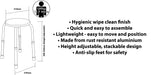 Multi-Purpose Adjustable Stool Red from Mobility 2 You - Mobility 2 You.