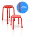 Multi-Purpose Adjustable Stool Red from Mobility 2 You - Mobility 2 You.