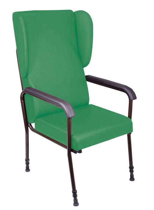 Chelsfield Height Adjustable Chair Green from Mobility 2 You - Mobility 2 You.