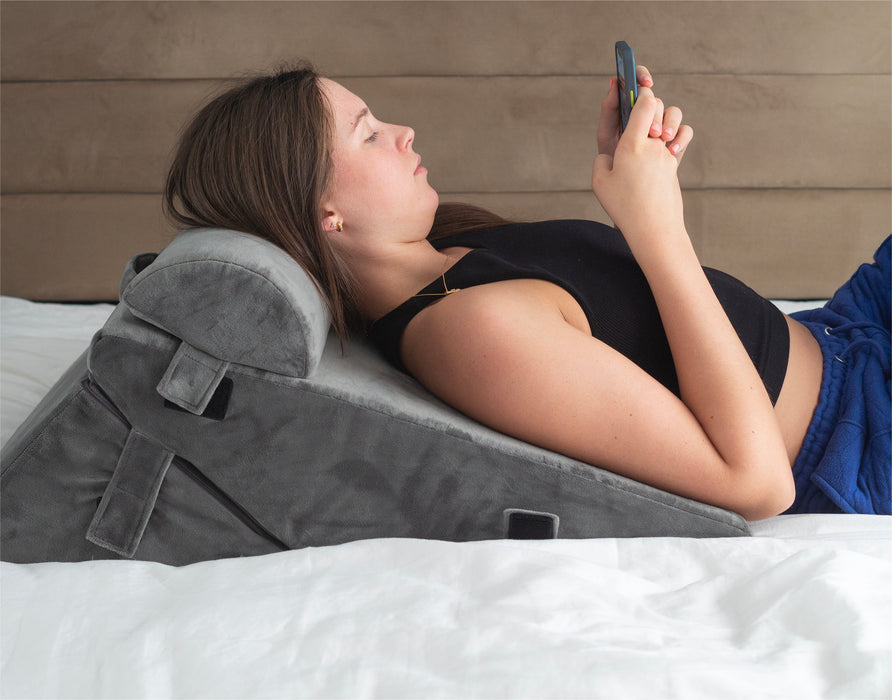 Luxury Folding Adjustable Bed Wedge Pillow from Mobility 2 You - Mobility 2 You.