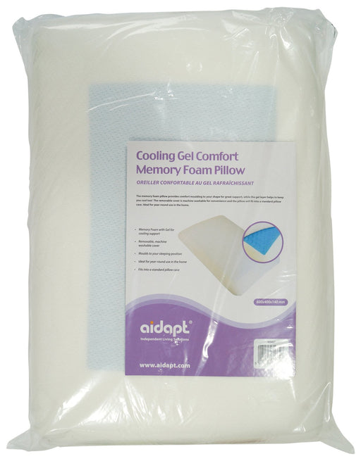 Cooling Gel Comfort Memory Foam Pillow from Mobility 2 You - Mobility 2 You.