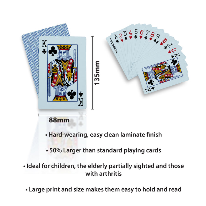 Jumbo Playing Cards from Mobility 2 You - Mobility 2 You.