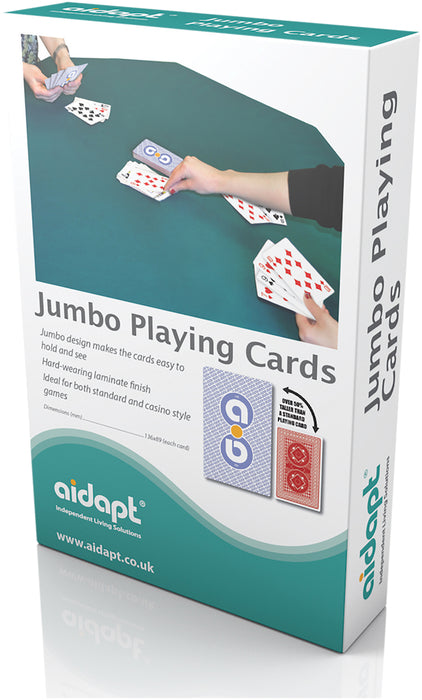 Jumbo Playing Cards from Mobility 2 You - Mobility 2 You.