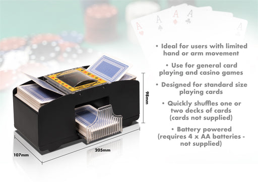Automatic Card Shuffler from Mobility 2 You - Mobility 2 You.
