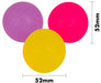 Hand Exercise Stress Relief Gel Balls Round Shape Pack of 3 from Mobility 2 You - Mobility 2 You.