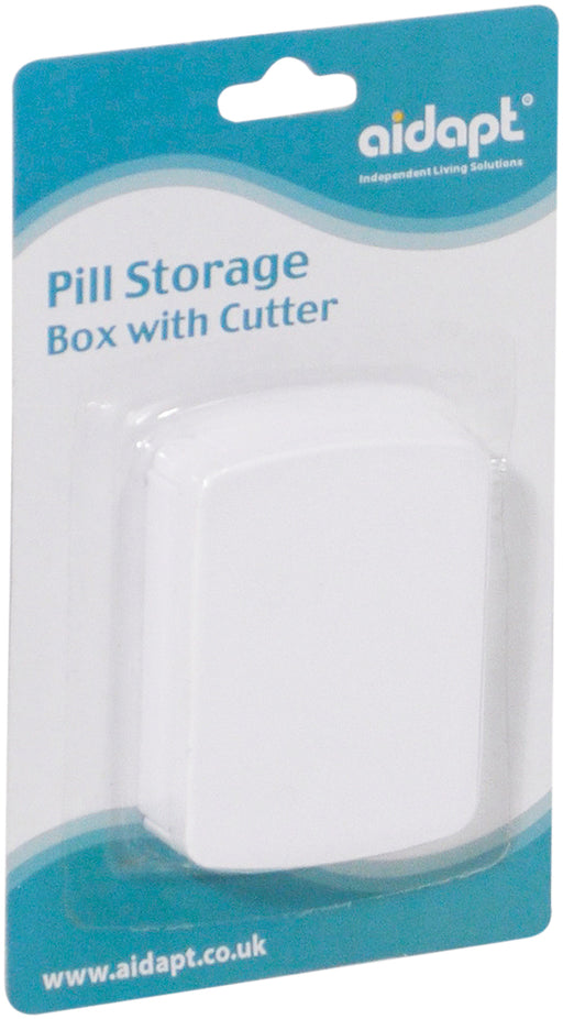 Pill Storage Box with Tablet Splitter from Mobility 2 You - Mobility 2 You.