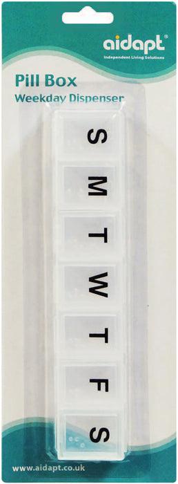 Small Weekly Pill Dispenser from Mobility 2 You - Mobility 2 You.