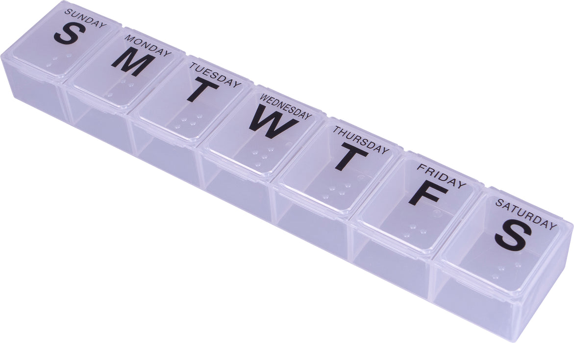 Large Weekly Pill Dispenser from Mobility 2 You - Mobility 2 You.