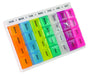 Colourful Week Day Multi Pill Dispenser from Mobility 2 You - Mobility 2 You.
